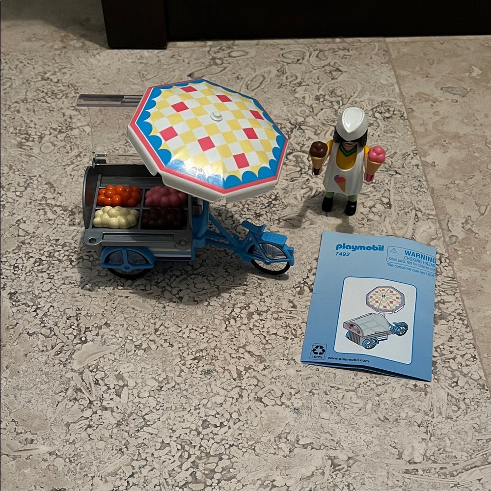 Playmobil Ice Cream Man w/Cart (7492)
